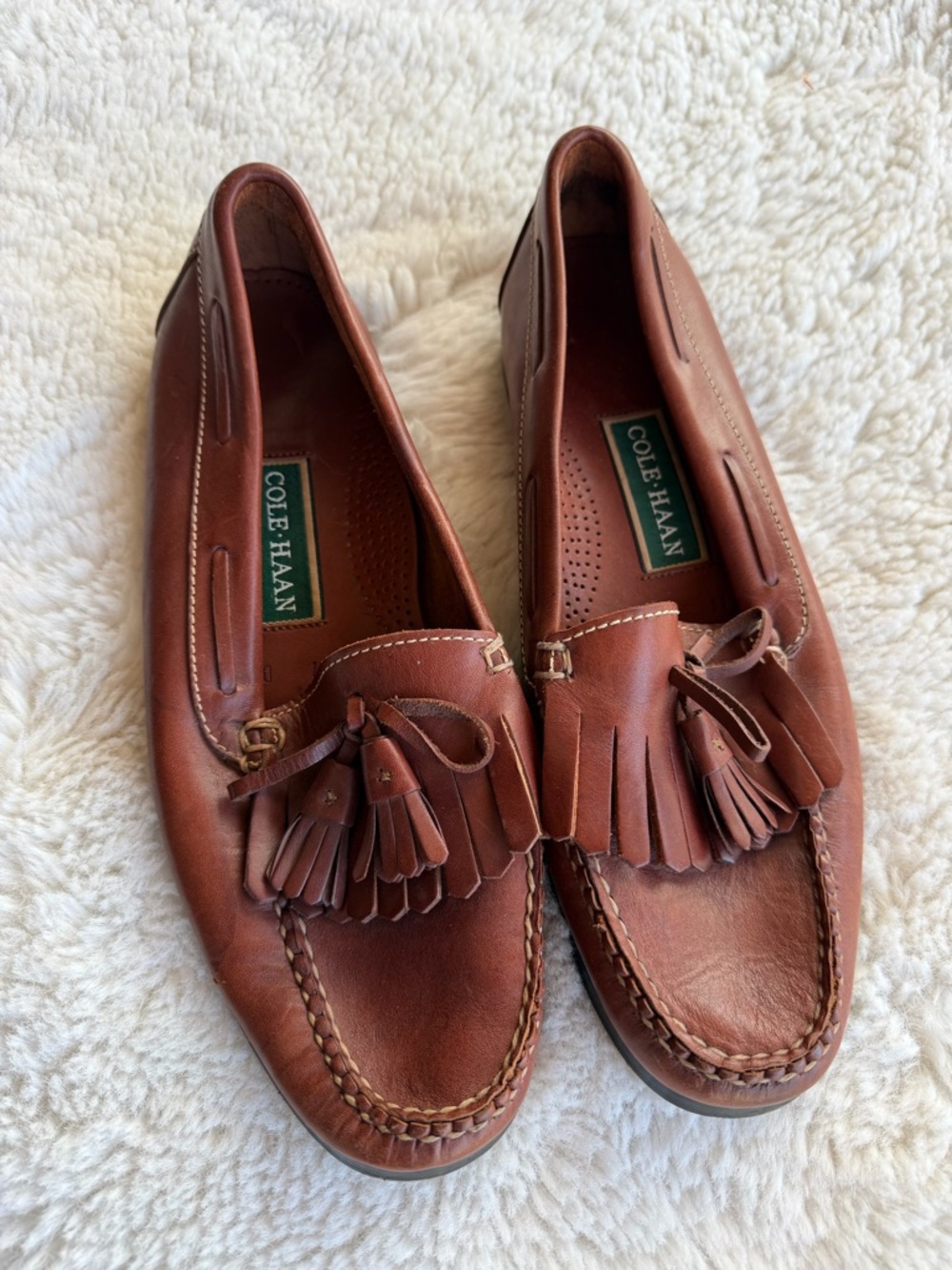 Cole Haan Men’s Chestnut Brown Loafers Size 11